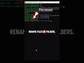 basic linux command (part - 3) - Copy Move Delete! cp mv rm Commands | Linux Basics #Shorts#shorts
