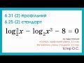 6.31(2) профільний 6.25(2) стандарт. Алгебра, 11 клас, Істер