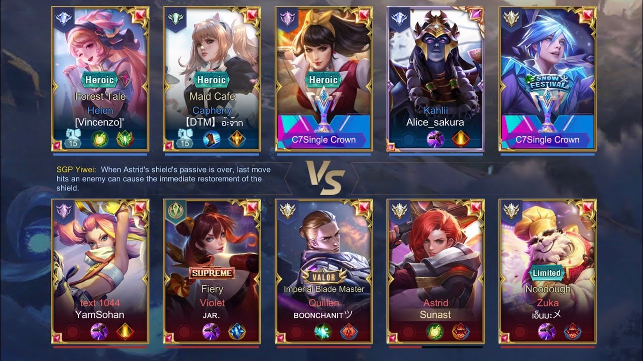 ROV/AOV/COT - Rank match EP.1038 - Astrid (Roaming) SS25 - YouTube