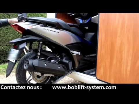 Monte-scooter automatique pour camping-car || Boblift System
