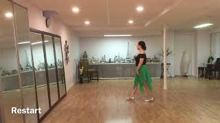 Evergreen Line Dance (with teaching)