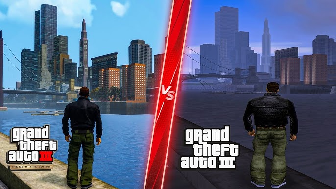 Grand Theft Auto III – The Definitive Edition Comparison Video 