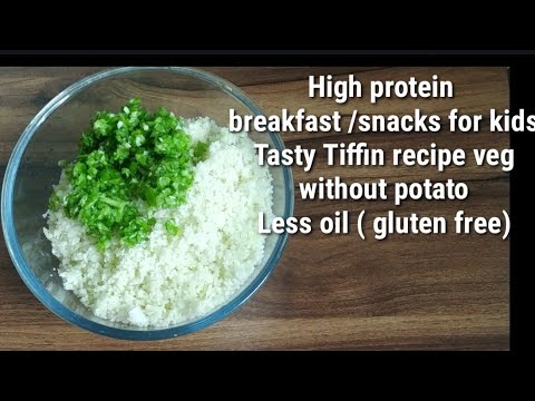 High protein breakfast /Snacks/ dinner recipe Quick Veg Tiffin recipe for kids Weight loss breakfast