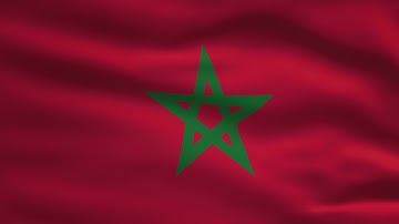 Morocco Waving Flag Animation | 8k Ultra HD | Flags of the World