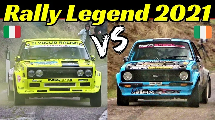 Paolo Diana vs Frank Kelly - Rally Legend 2021 San Marino - Virtual Comparison + Split-Screen Show!