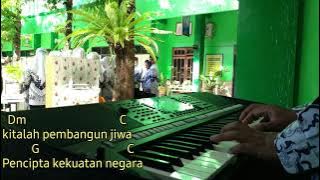 MARS PGRI instrument keyboard langsung di lapangan