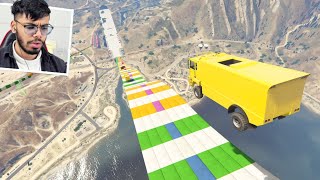 554.345% People Start Playing Ludo After This Mega Ramp Challenge in GTA 5!