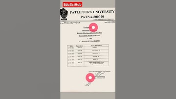 2nd Year B.A. LL.B Exam Program of PPU #shorts #ppu #ppunews #patliputra #youtubeshorts