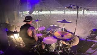 Yellowcard - Drum Cam Full set - Summer Gods Tour 2024 Boston