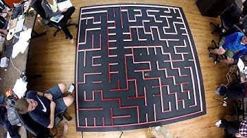 Testing 2012 CAMM Maze after 2015 AAMC for Micromouse GreenGiant V4.2