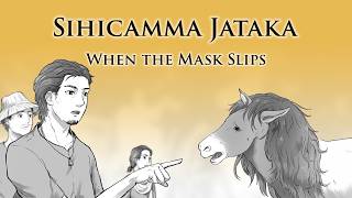 When the Mask Slips | Sihicamma Jataka | Animated Buddhist Stories
