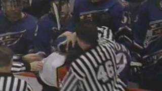 Keith Jones Vs Craig Mactavish Feb 22, 1996