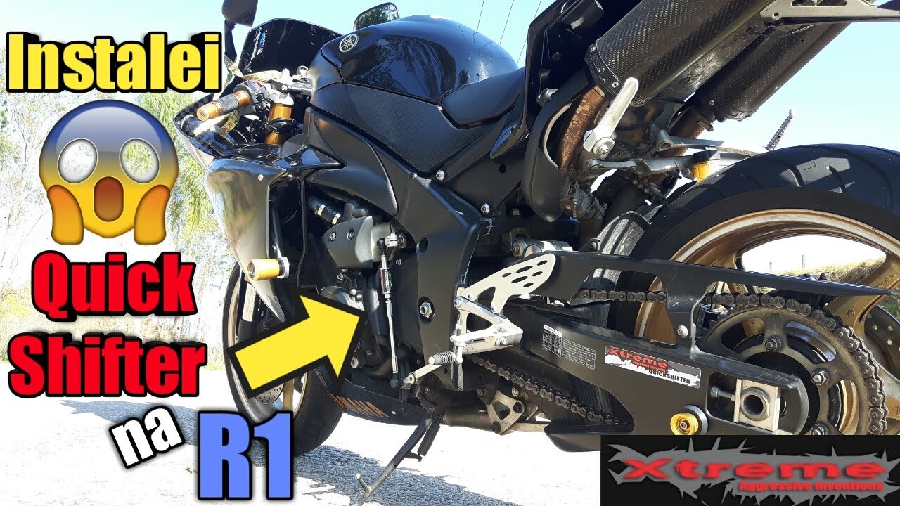 Rodolfinho da Z- Quick Shifter Xtreme na R1 !!!! - YouTube