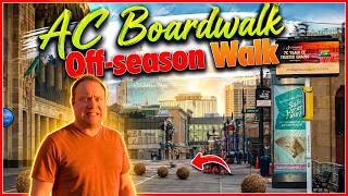 Walking the Atlantic City Boardwalk: Off-Season Reality Check (worth a visit?)