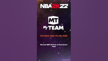 NBA 2K22 Locker code