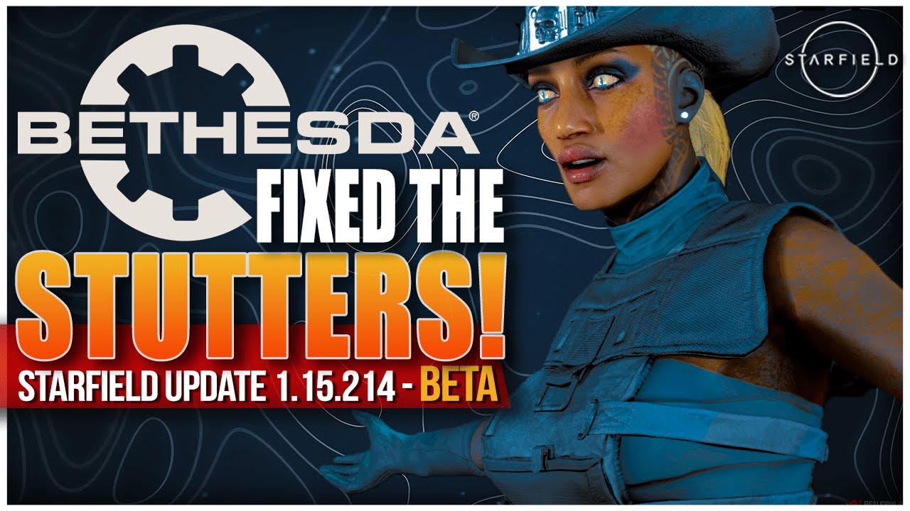 STARFIELD - New Update Has Stutter Fix - FINALLY Bethesda! #starfieldupdate
