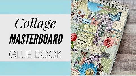 Masterboard Glue Book💜 A great way to store your masterboards for later use! Plus it’s just so fun!
