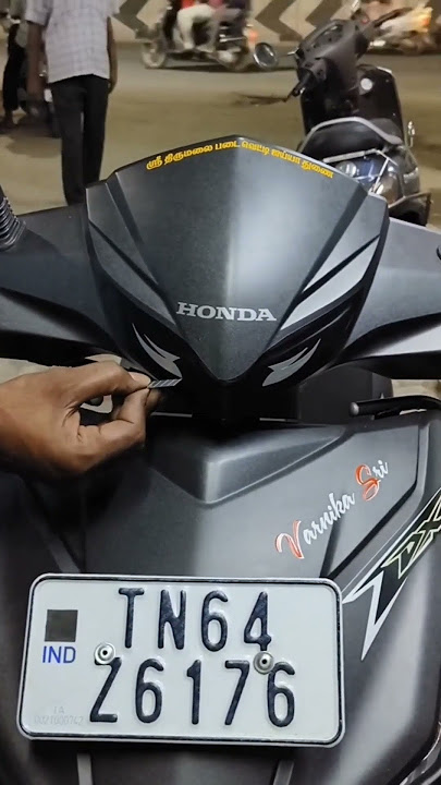 #meera #sticker #meerashop #madurai Honda Dio 👁️ eye 🤩 stickering 💯