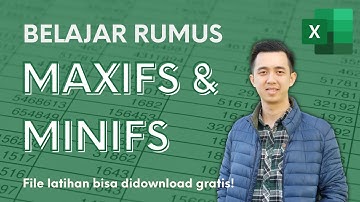 Cara Mencari Nilai Terbesar dan Terkecil dengan Kriteria | Rumus MAXIFS dan MINIFS