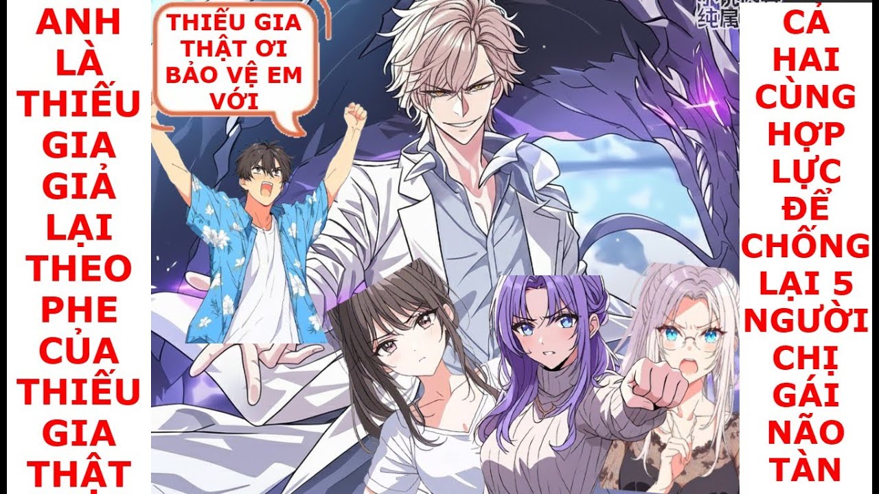 FULL THIẾU GIA GIẢ LẠI THEO PHE CỦA THIẾU GIA THẬT ĐỂ CÙNG NHAU CHỐNG LẠI 5 BÀ CHỊ GÁI NÀO TÀN