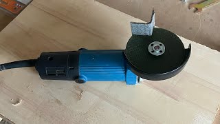 Unique Idea for Angle Grinder,Iron Cutting Machine Safety and Stabilization