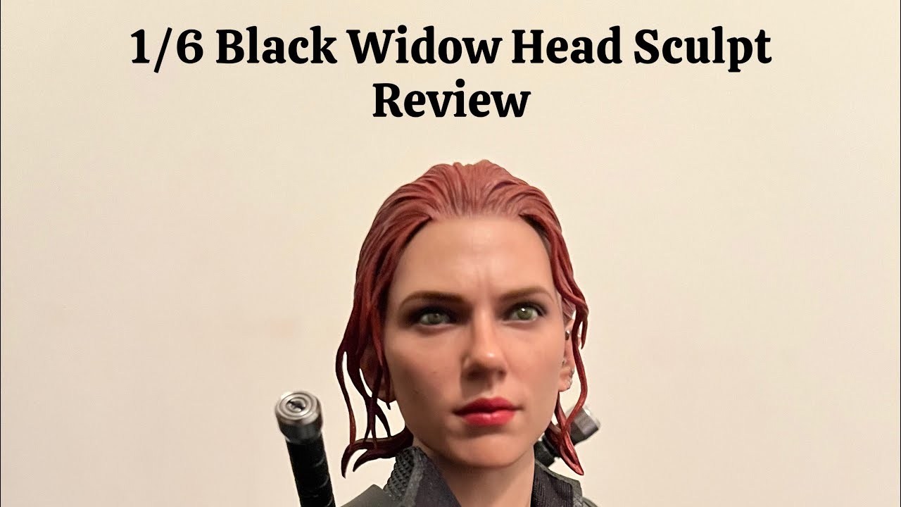 1/6 Hot Toys Black Widow Movie Head Sculpt Review