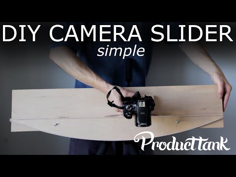 DIY simple camera slider producttank