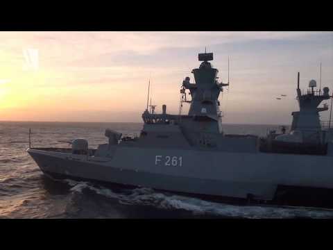 German Navy corvette