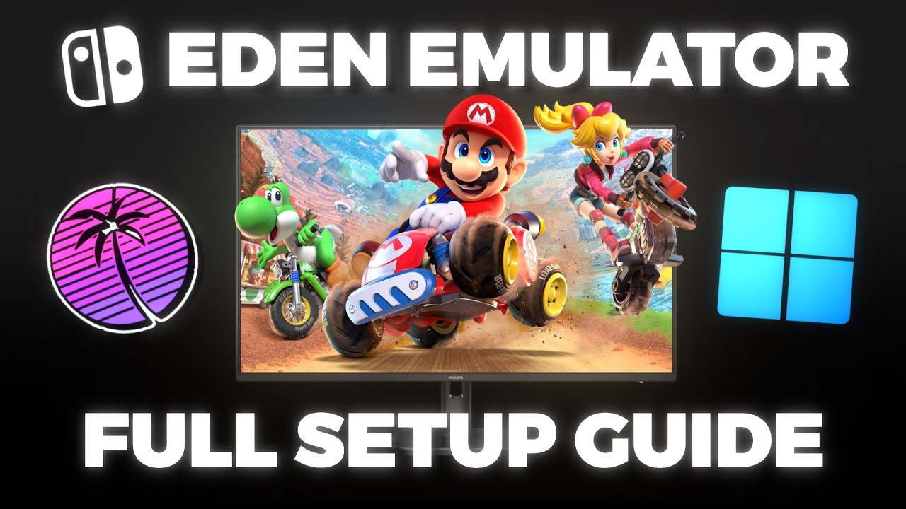 Eden Emulator Full Setup Guide | Eden Prod Keys and Firmware Guide