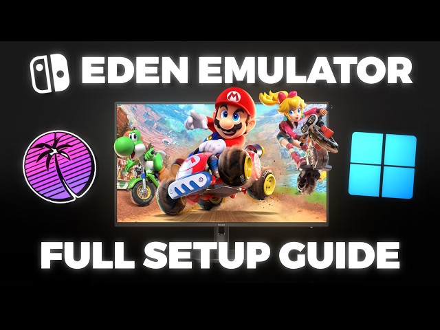 Eden Emulator Full Setup Guide | Eden Prod Keys and Firmware Guide