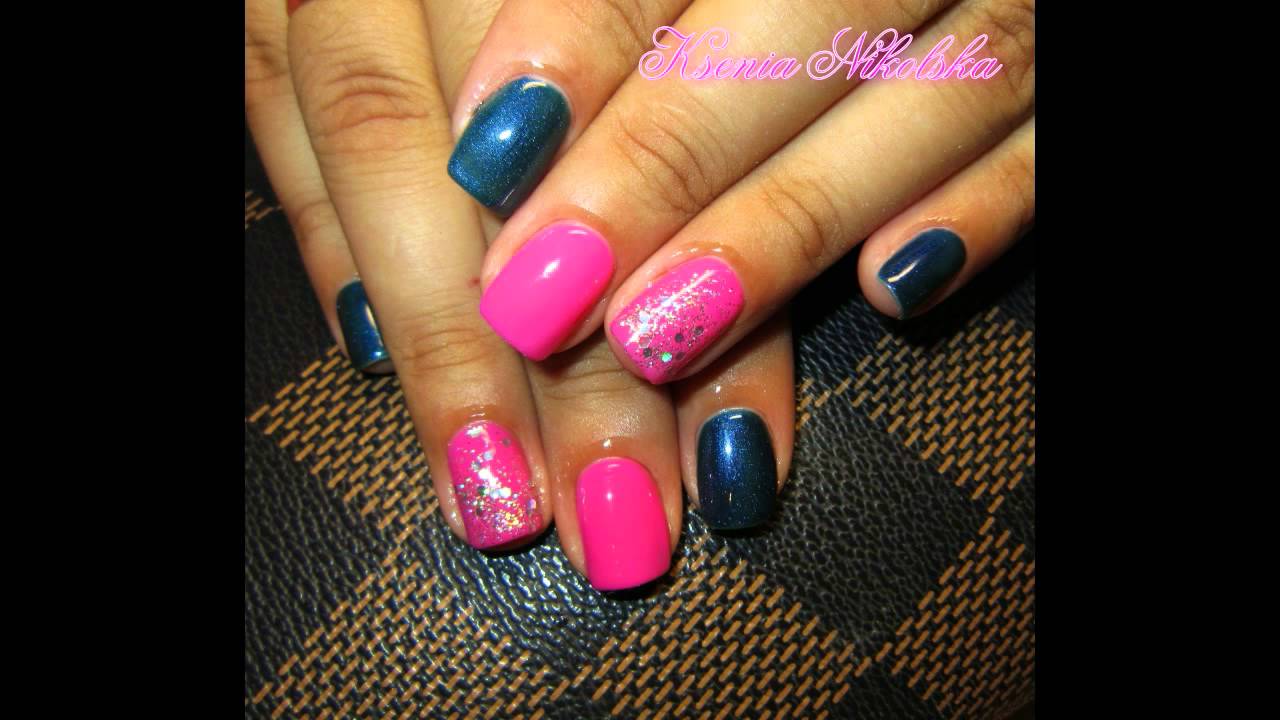 Гелевые ногти или гель лак.