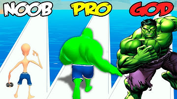 Crush Fury - NOOB vs PRO vs HACKER vs GOD