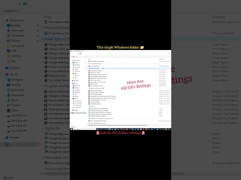 .ED7BA470-8E54-465E-825C-99712043E01C} | Enable God Mode in Windows | Hidden Control Panel Trick