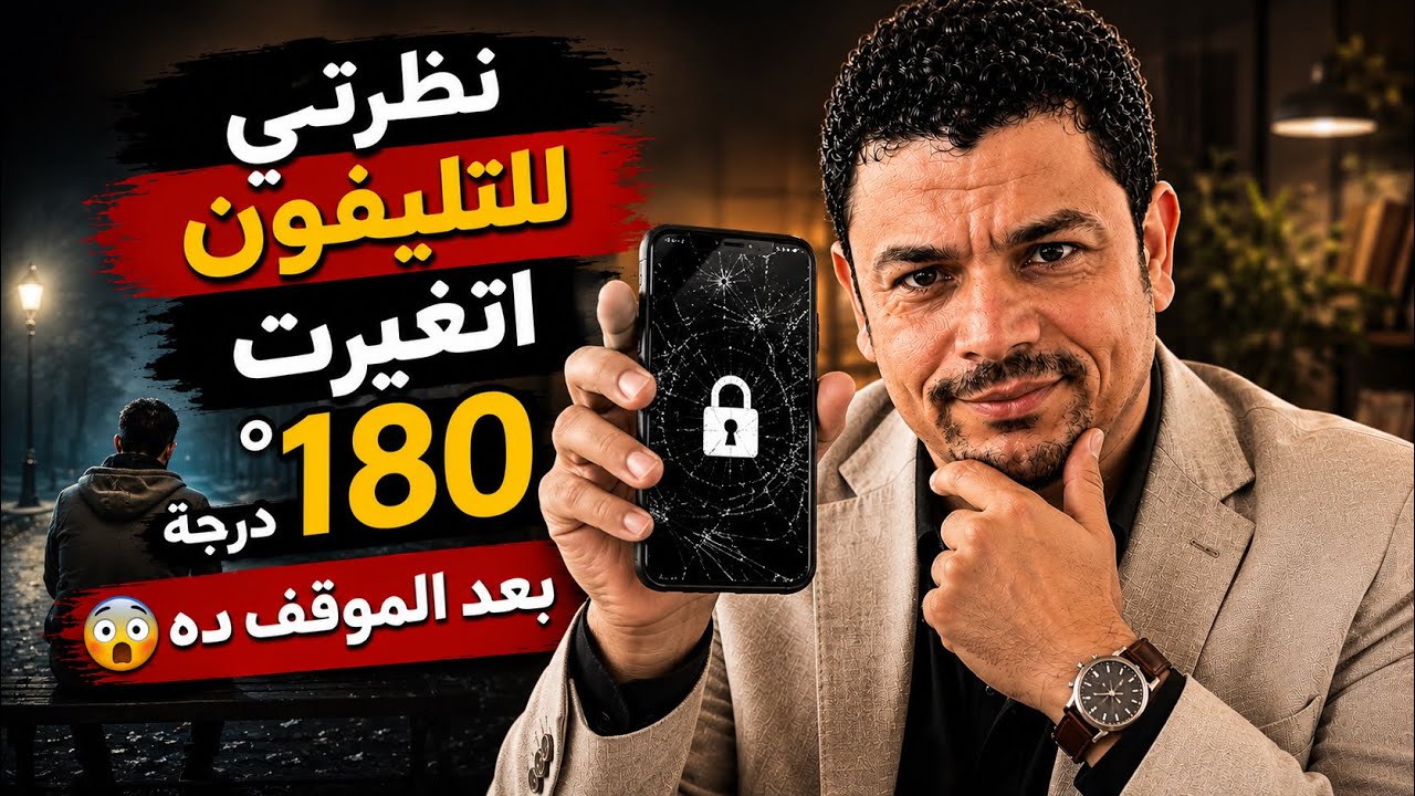 ⁣نظرتي للتليفون اتغيرت ١٨٠ درجة بعد الموقف ده 😳