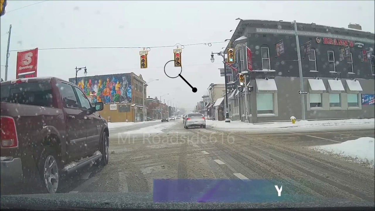 Truck running red light plus cut off while turning YouTube