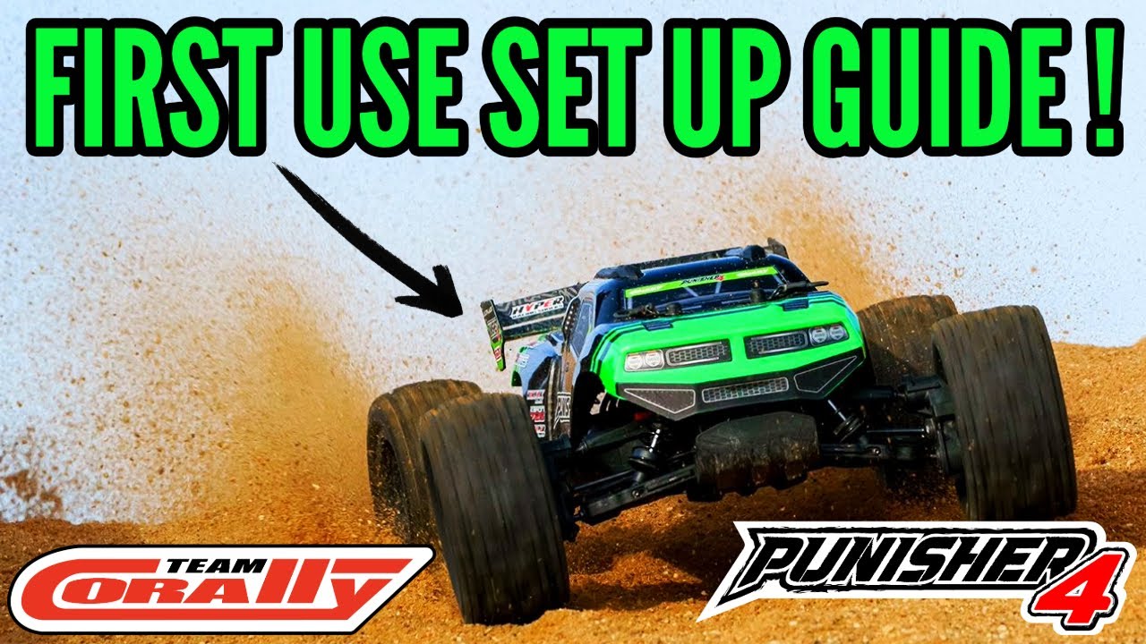 Team Corally Punisher 4: MUST-DO Setup for the Best First Run! 🔥