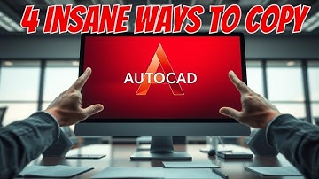 Four Insane Ways to Copy in AutoCAD