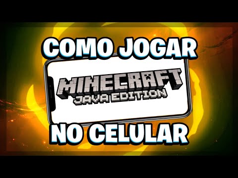 Como Jogar Minecraft Java no Celular! (Tutorial Completo)