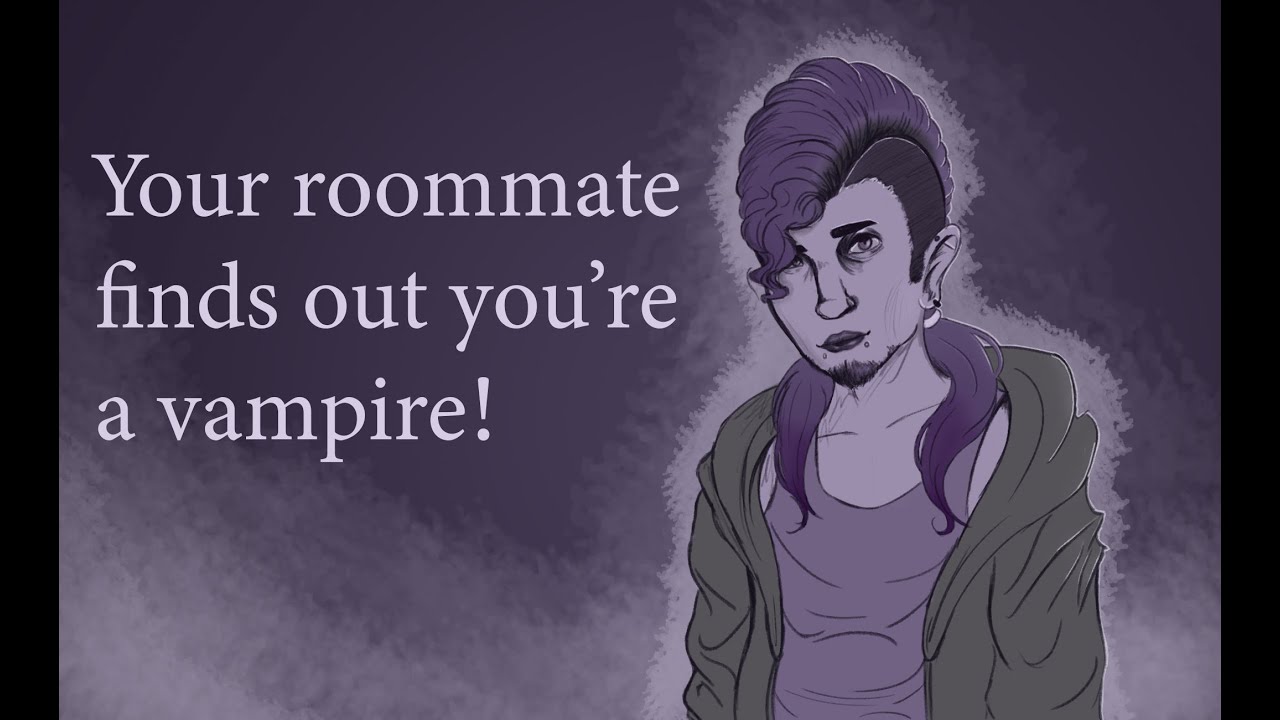 Your Roommate Finds Out You're A Vampire - ASMR