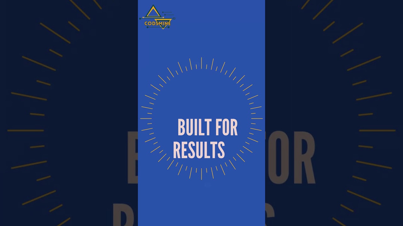 How to Get a High-Performance Website | Codsmine Design & Development Services  