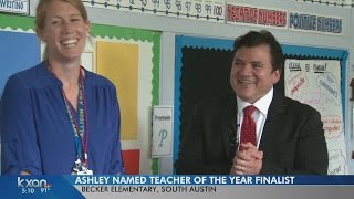 Becker Elementary teacher named finalist for Texas Teacher of the Year