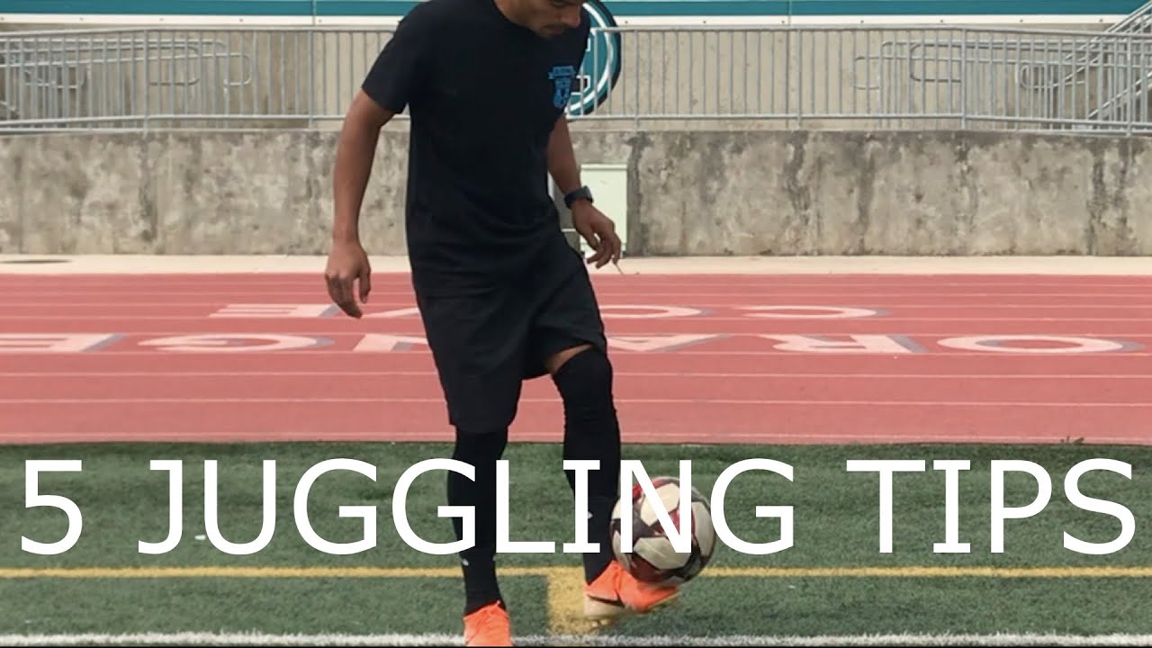 How To Juggle a Football/Soccer Ball Master Juggling A Soccer Ball
