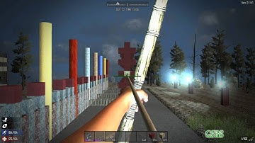 How to Aim With the Bow (7 Days to Die: Alpha 13) - GSBS