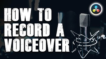 Davinci Resolve 16 Audio Tutorial: How to Record a Voice Over