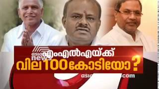 Post Karnataka Election,  BJP offered 100 crores to MLA s| Asianet News Hour 16 May 2018 screenshot 4