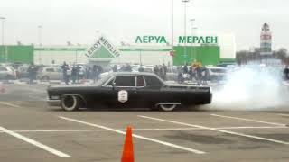 Cadillac Deville. Ретро-ралли «Осенний джаз». Воронеж. 05.11.2017.