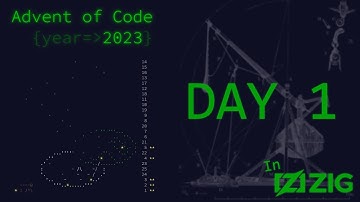 Advent of Code 2023 in Zig - Day 1