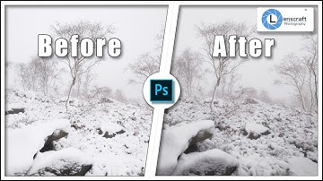 Great Technique for Processing Snowy Scenes (Photoshop)