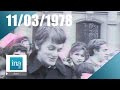20h Antenne 2 du 11 mars 1978 - Claude François est mort | nArchive INA
