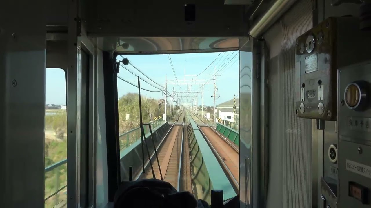 4K前面展望]西日本鉄道天神大牟田線特急 大牟田→西鉄福岡(天神